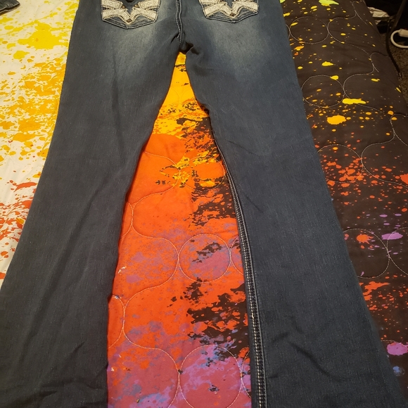 Hydraulic Jeans Size 7/8  77% Cotton, 27% Polyester 2% Spandex, Perfect no flaws - Picture 2 of 3